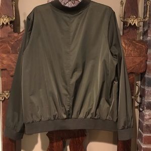 Torrid Olive Bomber Jacket